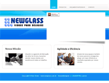 Tablet Screenshot of newglass.com.br